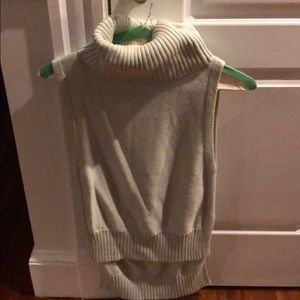 Banana Republic, sleeveless turtleneck